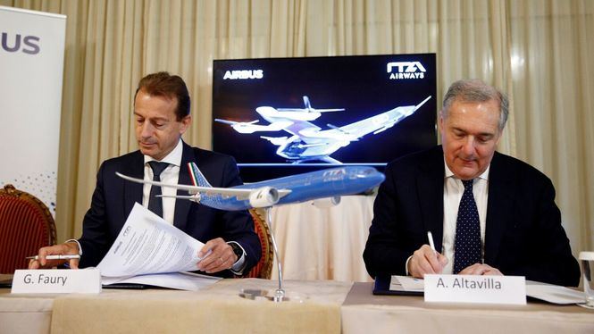 ITA Airways y Airbus firman un Memorando de Entendimiento