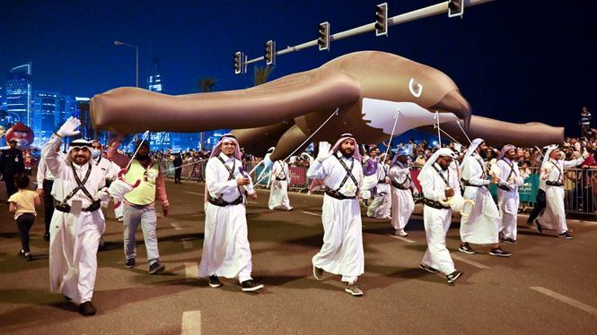 El mayor festival de globos de Oriente Medio se celebra en Qatar