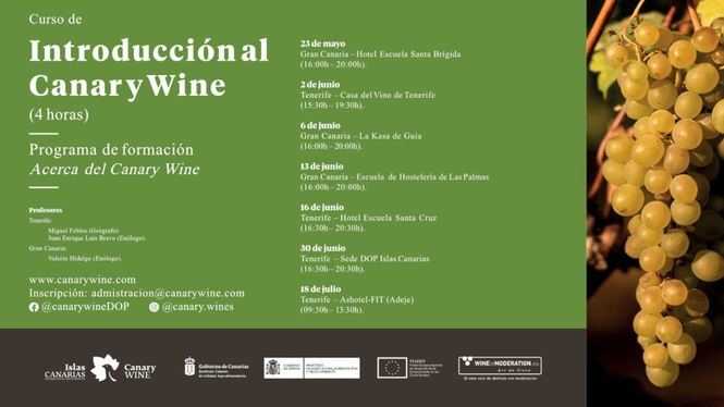 Nueva oferta formativa de la Denominación de Origen de vinos Islas Canarias - Canary Wine