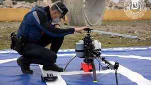 Drones en la Casa de Campo: Ferias Congreso Tecnosec y Dronexpo