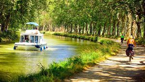 Cicloturismo en la región francesa de Aude