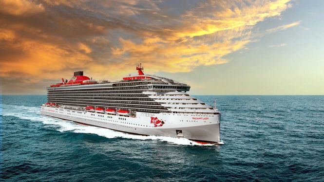 Valiant Lady, el nuevo barco de Virgin Voyages, llega a su nuevo puerto base en Barcelona