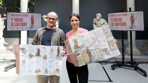 Nuevo mapa cultural ilustrado para descubrir la figura del patrón de Madrid