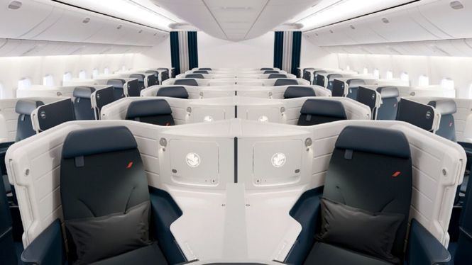 Nuevo asiento de clase Business de Air France en sus Boeing 777-300