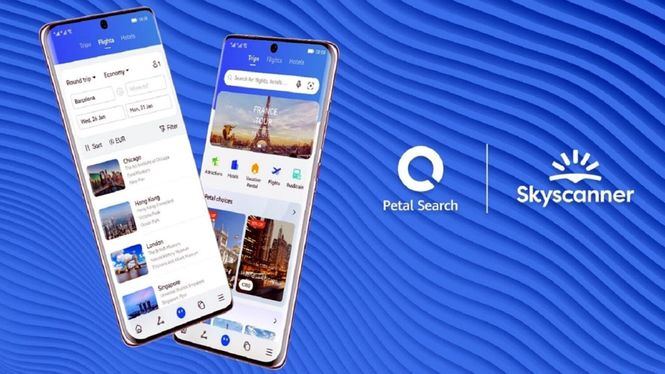 Asociación estratégica de Huawei y Skyscanner para ofrecer búsquedas de vuelos en Petal Search