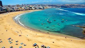 Las Palmas de Gran Canaria. Las Canteras