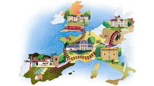 Celebrar los 50 años del mítico Interrail con un tour por Europa alojándose en mansiones Airbnb