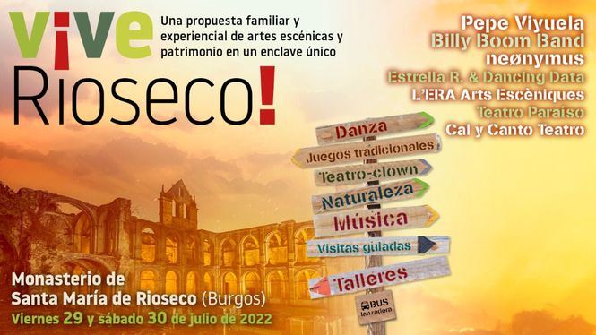 Las Merindades celebra ¡Vive Rioseco!, un festival de artes escénicas familiar