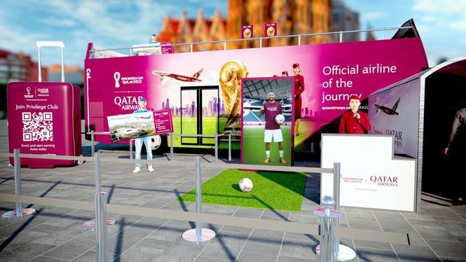 El Journey Tour de Qatar Airways dio comienzo en Londres