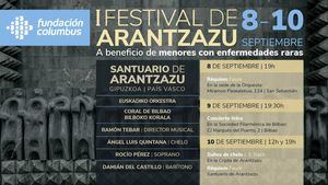 I Festival de Arantzazu, para que menores con enfermedades raras vuelvan a nacer