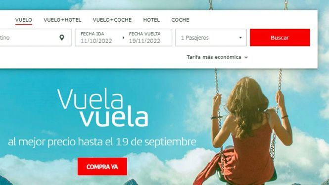 Vuela, Vuela, la tradicional campaña de precios de finales del verano de Iberia