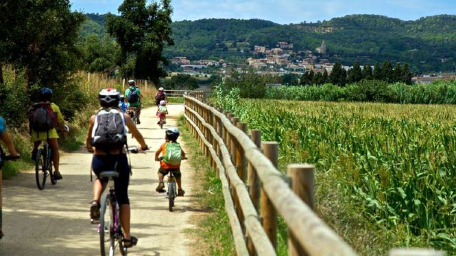 Rutas en bici durante el otoño en la Costa Brava y el Pirineo de Gerona