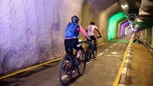 Se inaugura en Jerusalén el primer túnel para bicicletas de Israel