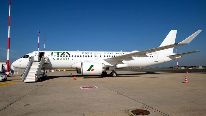 Un nuevo Airbus A220 ingresa en la flota de ITA Airways