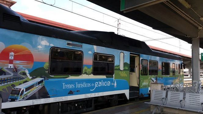 Los Trenes turísticos de Galicia cierran su novena edición con un 95 % de ocupación