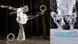 Primera edición del Internacional Ice Festival que se celebra en Torrejón de Ardoz