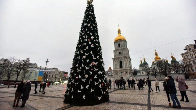 Kiev elegida capital europea de la Navidad 2023