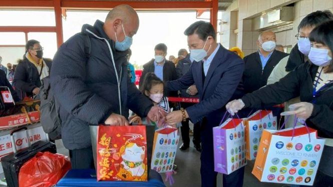 Reanudan servicios de ferry entre Taiwán y China para celebrar el Año Nuevo lunar