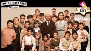 Los chicos del coro arrasa en los premios METjores de Madrid es Teatro