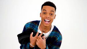 El actor Jabari Banks imagen del lanzamiento de Torhill, la nueva zapatilla de Clarks