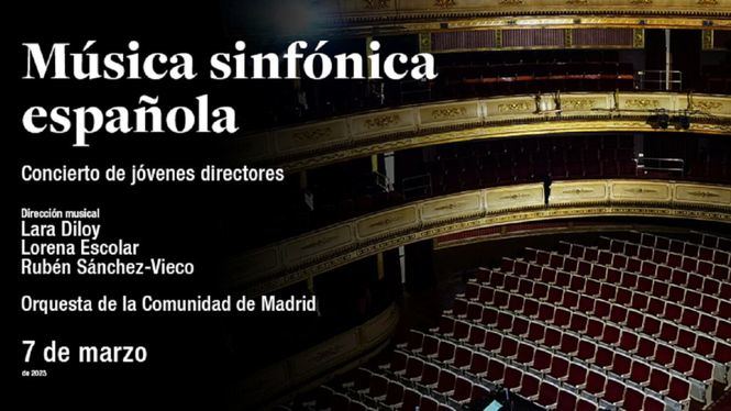El Teatro de la Zarzuela celebra un concierto sinfónico de jóvenes directores