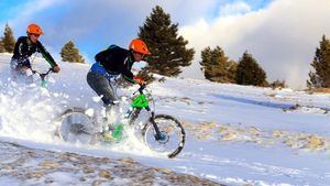 Practicar Fat Bike y Quad Bike en el Pirineo francés