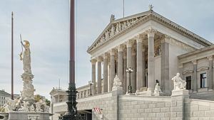 El Parlamento austriaco reluce de nuevo en todo su esplendor... y se abre