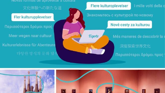 La web de Tiqets disponible en 17 idiomas