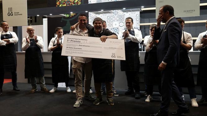 José Antonio Guerrero Juan, ganador en la primera edición de GourmeTapa by Fuentes