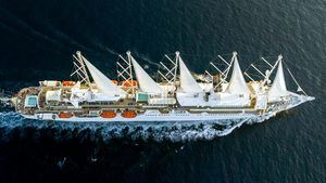 Club Med 2, el velero más grande del mundo, llega renovado a Valencia
