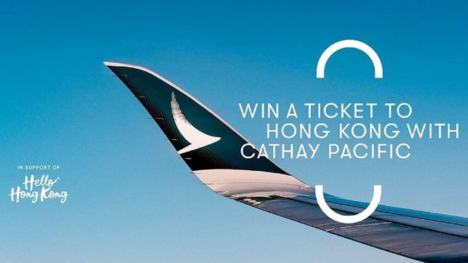 Campaña World of Winners de la aerolínea Cathay Pacific
