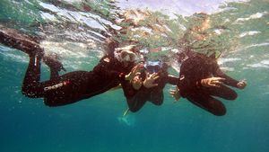 Ruta interpretada de snorkel en playa Chica de Lanzarote