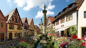 La Ruta Romántica, la más popular y rica de Alemania en cuanto a sus atractivos culturales y naturales