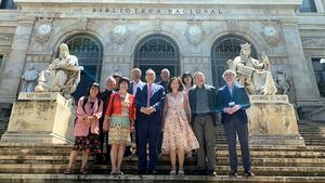 Donación de libros de Taiwán a la Biblioteca Nacional de España