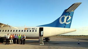 Air Europa Express opera el último vuelo de un ATR 72