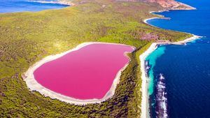 Lago Hillier, Australia