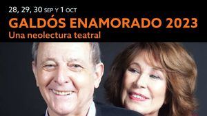 Galdós Enamorado 2023, neolectura teatral, con María José Goyanes y Emilio Gutiérrez Caba