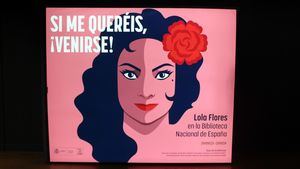 Si me queréis, ¡venirse! Lola Flores expuesta en la Biblioteca Nacional de España