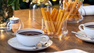 Chocolate con churros en el Urso Hotel & Spa