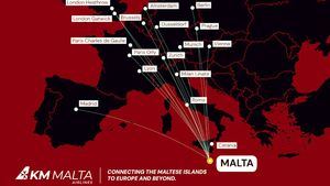 KM Malta Airlines anuncia su operativa de vuelos directos desde España para verano de 2024