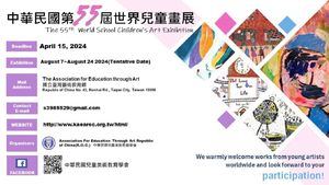 Exposición Internacional de Arte Escolar en Taipéi
