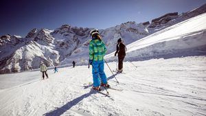 Tras las últimas nevadas el Pirineo Francés alcanza casi los 3 metros de nieve