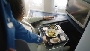 KLM ofrece la posibilidad de escoger con antelación la comida