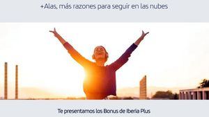 La aerolínea presenta los Bonus de Iberia Plus