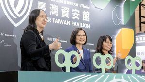 La presidente de Taiwán inaugura Cybersec 2024 en Taipéi