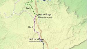 Nueva web con rutas senderistas en el desierto de Negev