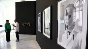 Más de 20 años de obras de Javier Pividal en el Palacio Consistorial de Cartagena