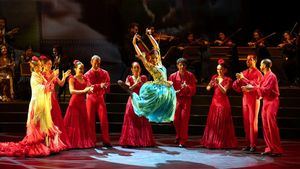 La Royal Ópera House de Omán fue el escenario del espectáculo “Memories of Alhambra”