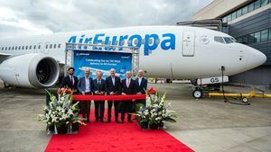 Air Europa incorpora a su flota el primer Boeing 737 MAX