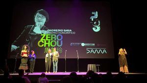 La directora taiwanesa Zero Chou Premio de Honor ZINEGOAK 2025 en el Teatro Arriaga de Bilbao